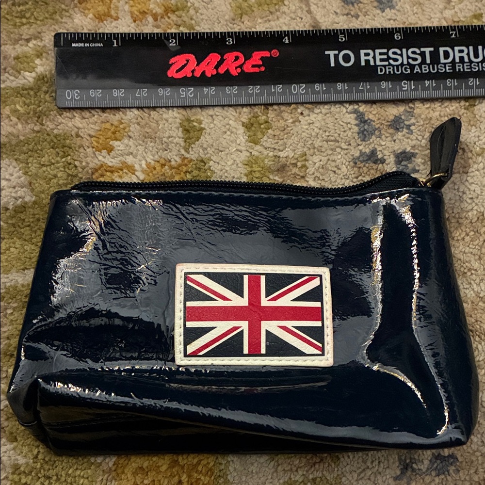 twiggy LONDON Navy Union Jack Toiletry Bag